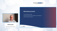 Podstawowe zasady ochrony danych osobowych - minimalizacja danych