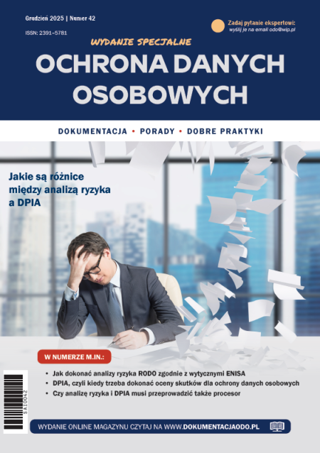 Ochrona danych osobowych, numer 42 (wyd. specjalne), grudzień 2025 r.
